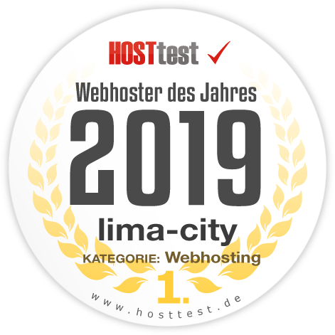 Lima City Webhoster des Jahres 2019